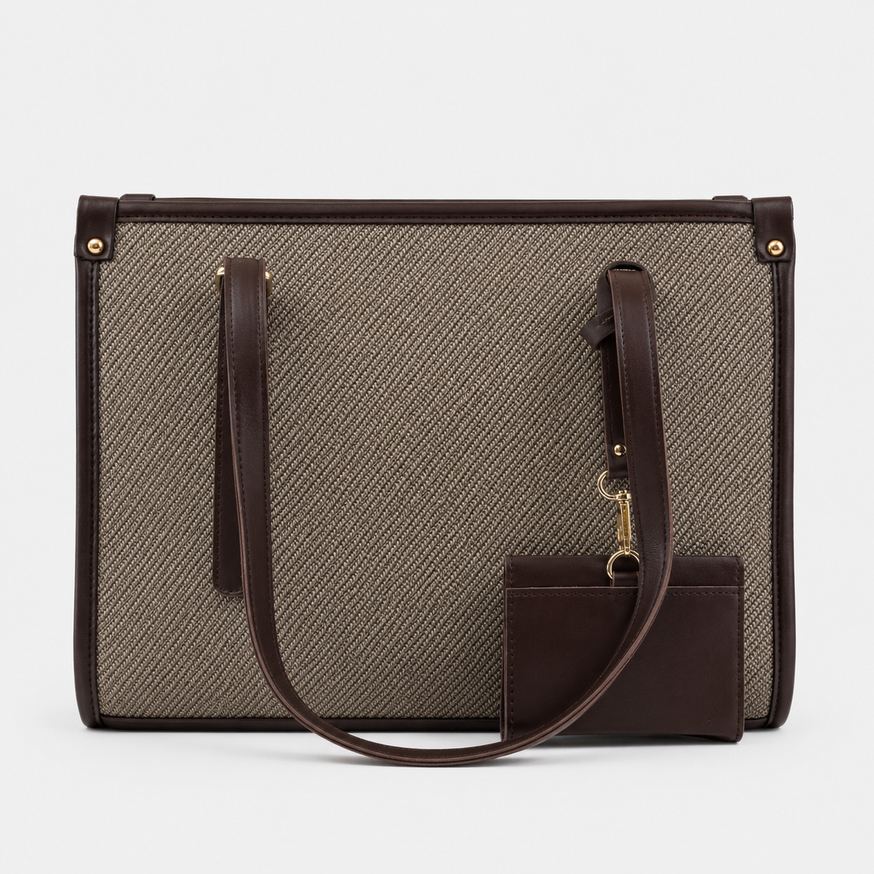 Beige & Dark Brown