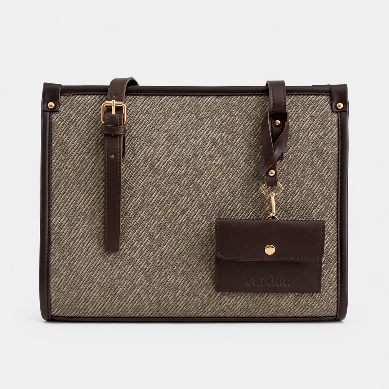 Beige & Dark Brown