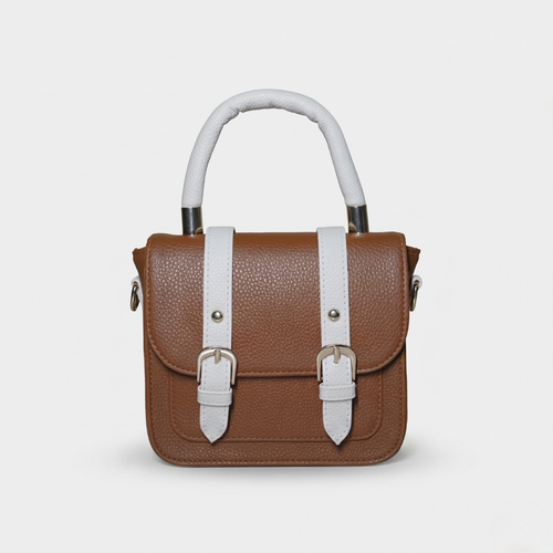 Brown & White