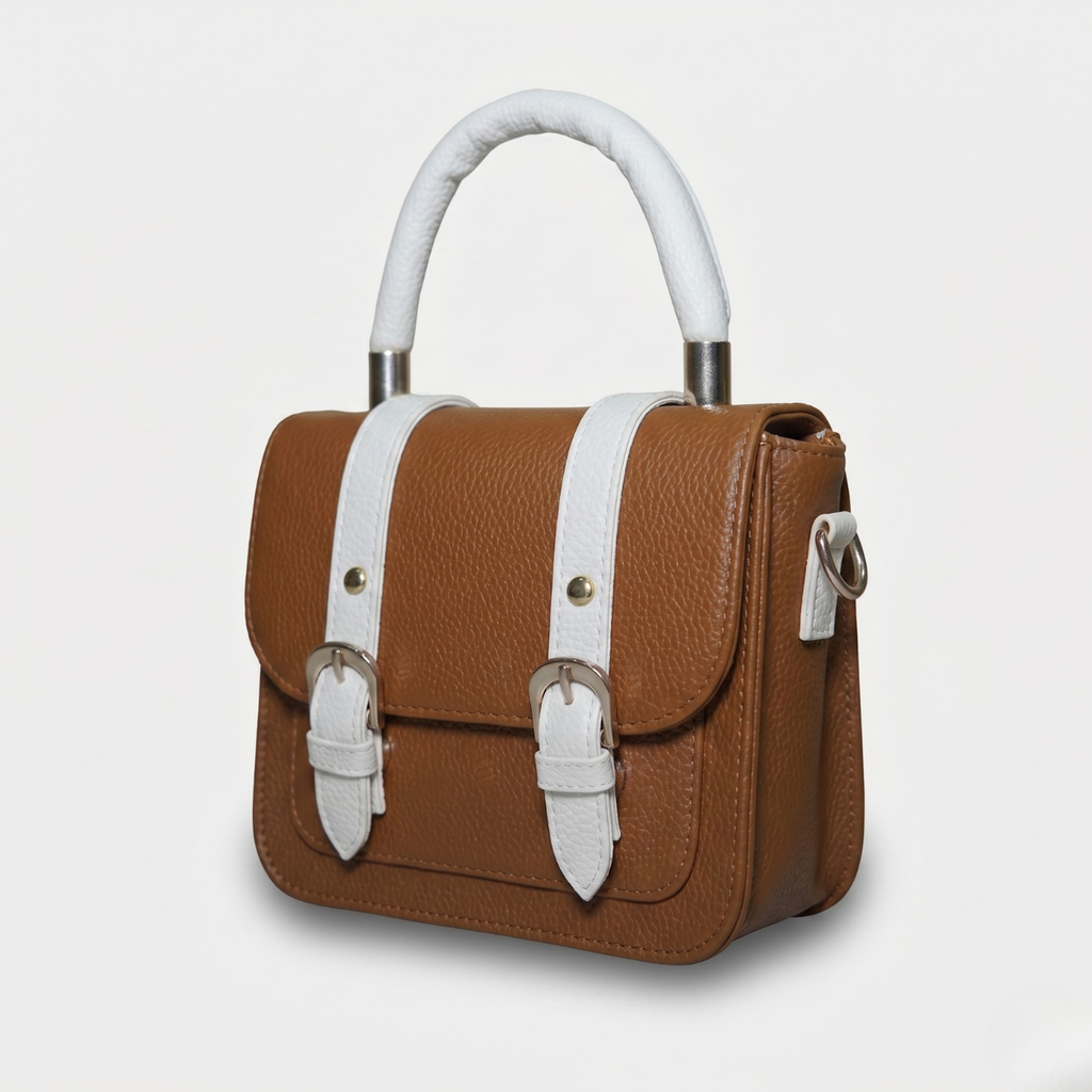 Brown & White